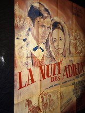 LA NUIT DES ADIEUX  : NICOLAS TCHERKASSOV affiche cinema 1965