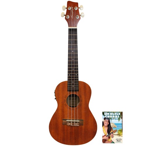 Sawtooth uke mce - sawtooth, mahogany