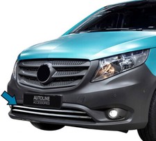 Chrome Grille Bords Pour Mercedes-Benz vito w447 (2015 Pare-Chocs