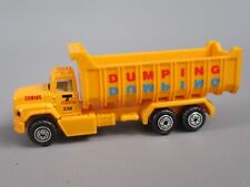 B560 Jouet Chine Camion Benne Double Essieux Arrière Dumping Jaune Véhicule TP