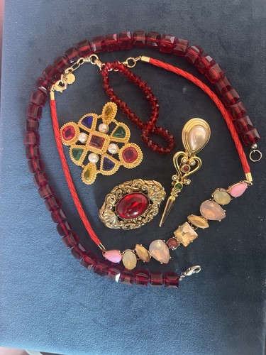 Lot bijoux vintage - ,