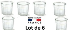 LOT DE 6 BOCAUX en VERRE POT CONFITURE 324 ML D93MM  " le  PARFAIT " 