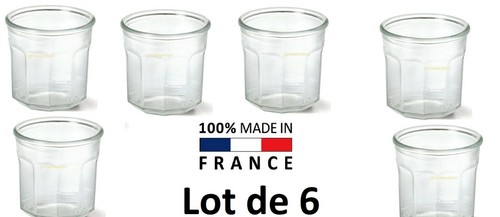 Lot bocaux verre pot - 6,