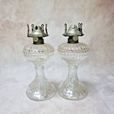 Paire lampes pétrole