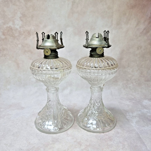Paire lampes pétrole