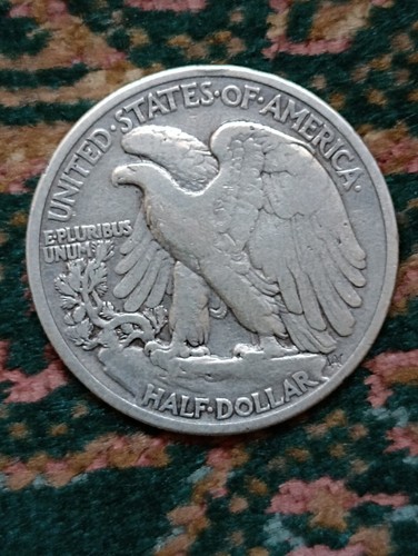 Half dollar argent 1919 - half,