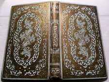 1850 CLOVIS ET SON EPOQUE*SUPERBE CARTONNAGE BLEU&OR*HISTOIRE FRANCE GAULE LIVRE