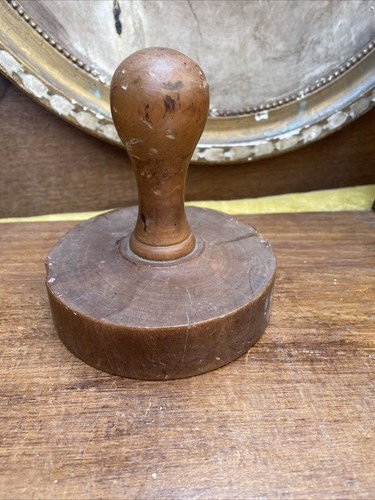 Ancien tampon moule beurre - ancien,