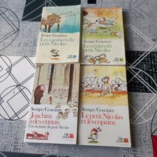 Lot De 4 Livres Folio Junior Sempe Goscinny 1960's 4, 47, 94, 138 Livre 