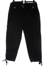PANTALON NOIR FEMME COTON