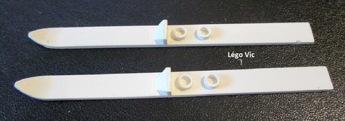 Lego 2713 ski white blanc - lego,