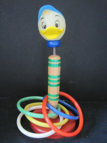 Vintage donald duck wooden - vintage,