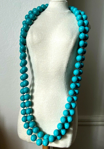 Collier vintage grande perle - collier,