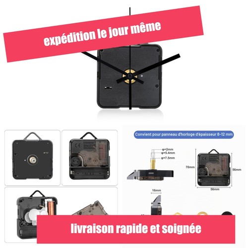 Mécanisme horloge quartz