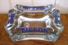 Cendrier publicitaire en verre