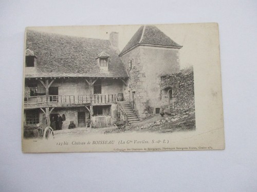 Cpa saone loire chateau - cpa, et