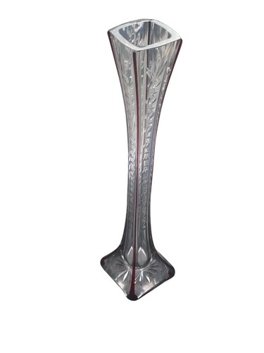 Vase soliflore blanc rouge - vase, et