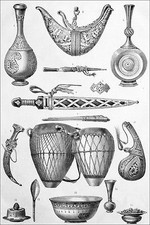 IRAN - ART PERSAN: TAMBOURS