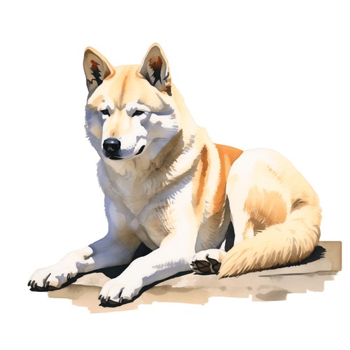 Autocollants akita inu - 2,