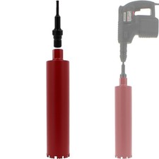 Couronne diamant Ø 102 mm avec adaptateur pour perceuse et perforateur SDS-plus