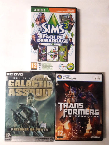 Lot jeux les sims - les,