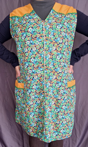 Nylon dederon smock apron - nylon,