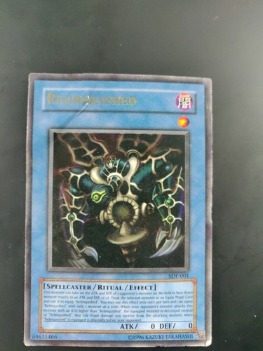 Yugioh relinquished ultra - yugioh,