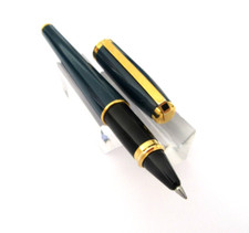 STYLO ROLLER BILLE DE PRESTIGE ST DUPONT MODELE FIDELIO EN LAQUE TURQUOISE P220