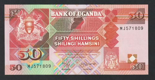 Shillings ouganda 1996 - shillings,, ouganda,