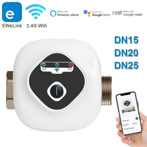Vanne eau motorisée - d'eau, wifi