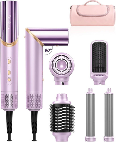 Brosse soufflante - 6-en-1, &