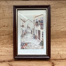 Reproduction Aquarelle Village