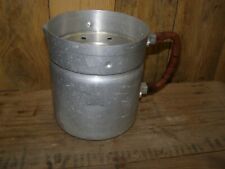 F2- bouilloire cruche anti-monte lait en aluminium pur poinçonné LE TREFLE