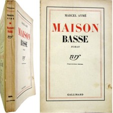 Maison basse roman 05/06/1935 Marcel Aymé année de l'édition originale