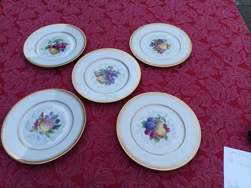 Série assiettes haviland - 5,