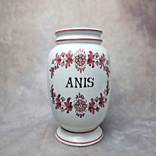 Énorme Pot Apothicaire ANIS