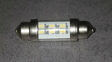 Ampoule navette 10x37mm 6 LED pour éclairage intérieur voiture 12V ou Camion 24V