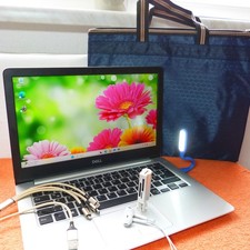 Dell 5370 METALL NETBOOK 13 pouces FULLHD l SSD NVME Windows 11 USBC Intel 8Gen