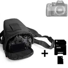 Pour Pentax KF Épaule Caméra Mallette transport Sac résistant chocs + 16gb m?