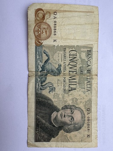 Ancien billet italien - , –