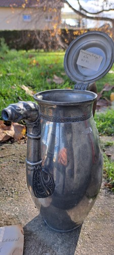 Cafetiere belge 1810 etain bec - 1810,