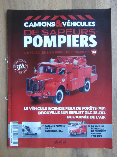 Fascicule pompier berliet - fascicule, /