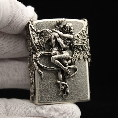Briquet zippo relief démon - relief,