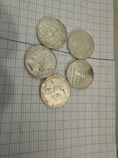 5 PIÈCES de 100 F ARGENT