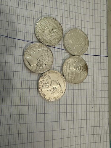 Pièces 100 f argent - 5, de