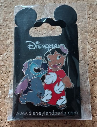 Pin lilo stitch fleurs - pin's, et