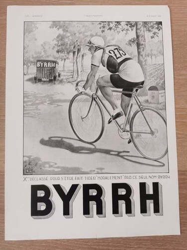 Byrrh apéritif 1934 - byrrh,