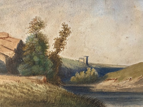 Très belle peinture aquarelle - très,