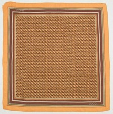 Authentique Foulard " Gucci " / Authentic  " Gucci " Scarf