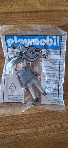 Playmobil porte clés policier - porte,